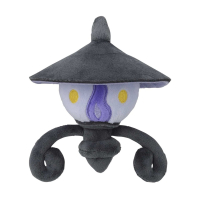 Officiële Pokemon center Pokemon fit knuffel Lampent 15cm (breedt)